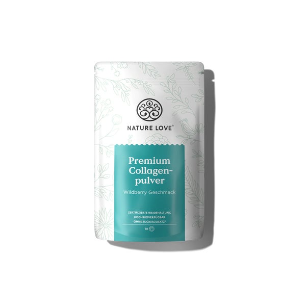 Premium Collagenpulver Wildberry 500 Gramm Pulver Nature Love 500 g