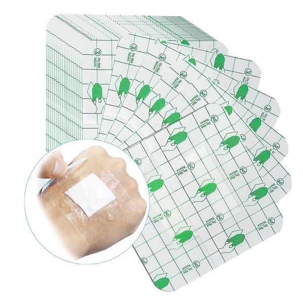 Wundpflaster wasserdicht transparent 6x7 cm 25 Stück 1 St