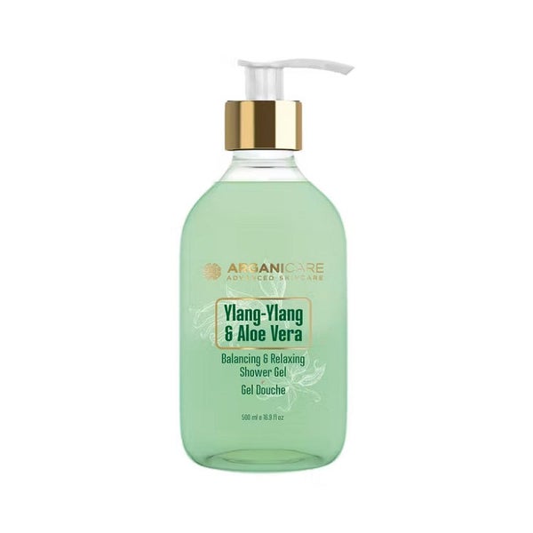 ARGANICARE - Duschgel - Ylang Ylang &amp; Aloe Vera - Flasche 500 ml 1 St