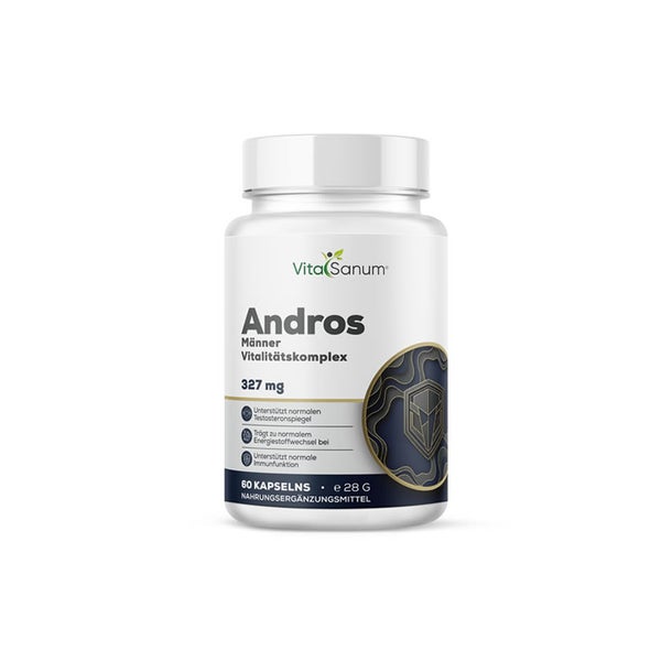 VitaSanum® - Andros – Männer-Vitalitätskomplex – 60 Kapseln 60 St