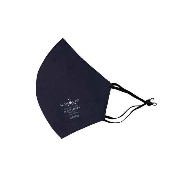 Nanovio FFP2 Maske wiederverwendbar - Black 1 St