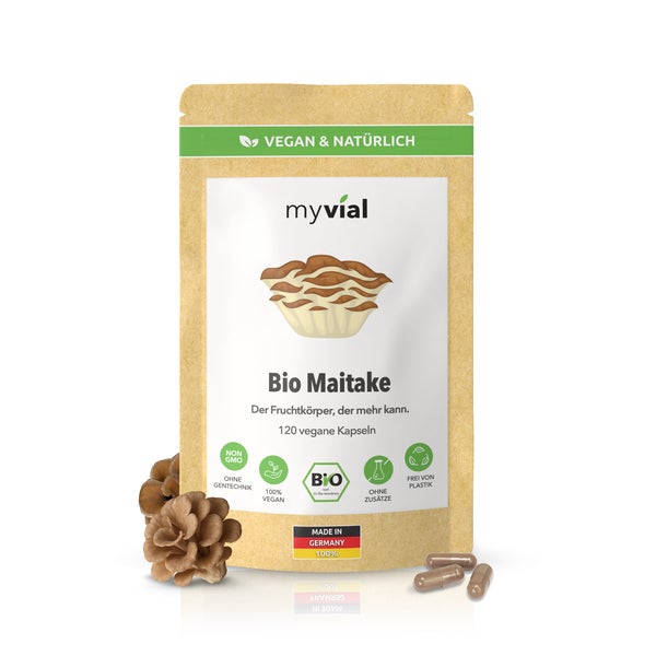 myvial® Bio Maitake 120 Kapseln vegan 120 St