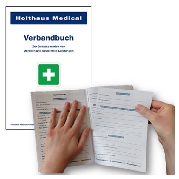 Holthaus Medical Verbandbuch DIN A5 nach BGI 511-1