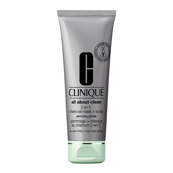 Clinique 2-in-1 Charcoal Mask + Scrub Anti Pollution 100 ml