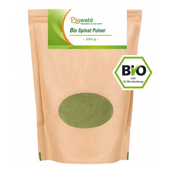 Piowald BIO Spinat Pulver 250 g