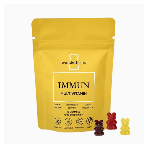 wonderbears IMMUN Multivitamin Gummies Pouch, 15 St. 27 g