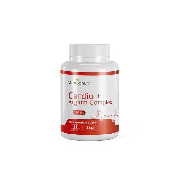 VitaSanum® - Cardio+ Arginin Complex – 60 Kapseln 60 St