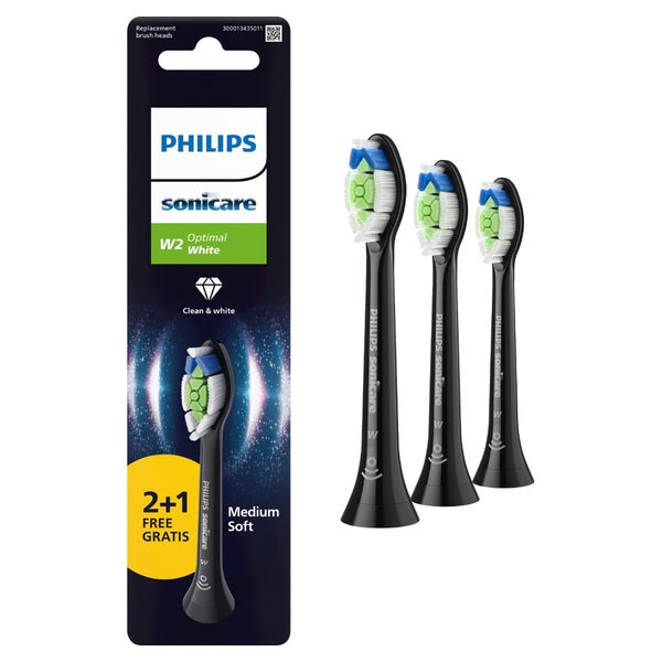 Philips Sonicare W2 Optimal White schwarz 3 Stück 3 St