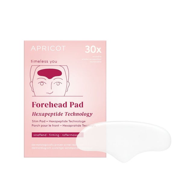 APRICOT Wiederverwendbares Stirn Pad mit Hexapeptid 1 St