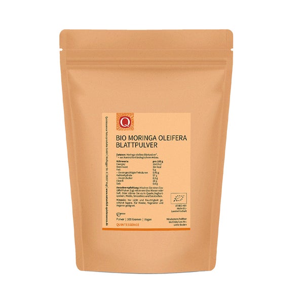 Quintessence Moringa Oleifera Pulver - Rohkostqualität 100 g