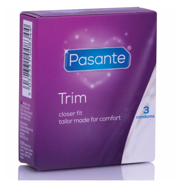 «Trim» enge Kondome 49 mm, 3 Stück; mit Silikon-Gleitgel (3 Kondome) 3 St