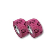 LisaCare Fingerpflaster 2,5cm x 4,5m - 2er Smiley Rosa 2 St