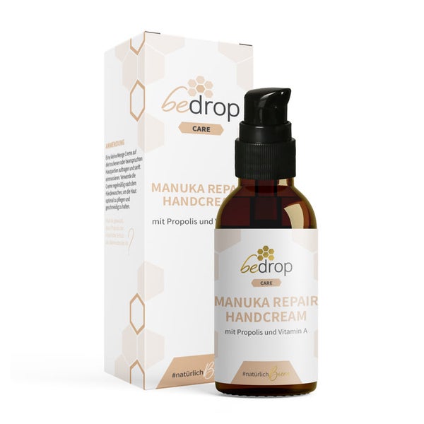bedrop Manuka Repair Handcreme mit Propolis und Vitamin A 25 ml