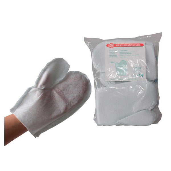 NOBA Waschhandschuhe Handform 50 Stück