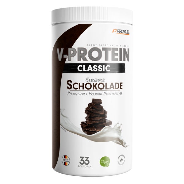 ProFuel - V-PROTEIN Classic Schokolade 68% veganes Protein 1000 g