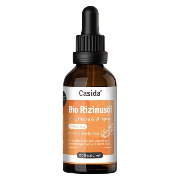 RizinusÖl Kaltgepresst Bio Haut Haare Wimpern 50 ml