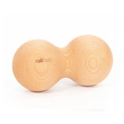 rollholz Duoball Doppelkugel Buche 10 cm