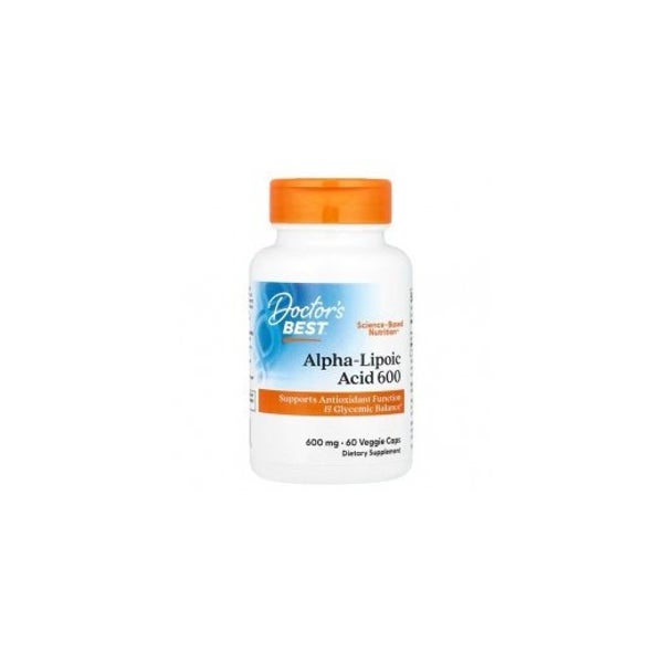 Alpha-Liponsäure, 600 mg, vegetarische Kapseln 60 St