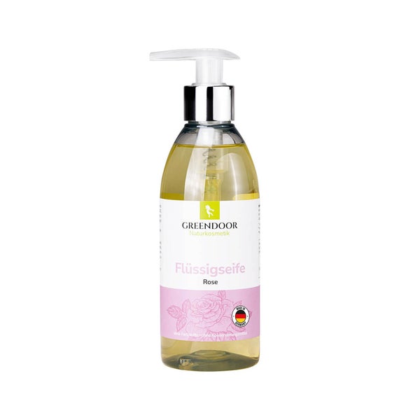 GREENDOOR Flüssigseife Rose 250 ml