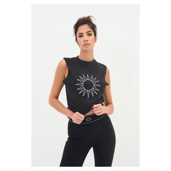 OLIVIA TANKTOP DAMEN - 100% BAUMWOLLE MIT SONNEN-PRINT ONAMASTE 1 St