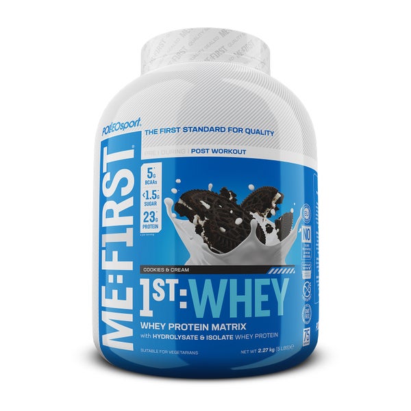Polleo 1st Whey, 2,27 kg, Cookies & Cream 2270 g
