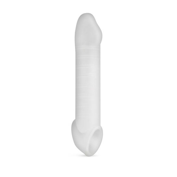 «Unterstützende Penishülle» mit 5cm-Verlängerung und Rippen (1 Stück) 1 St