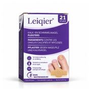 Leiqier Nagelpilz Pflaster bei Kalknagel 21 St