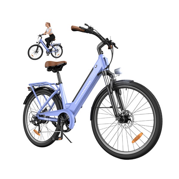 iScooter Ucitys E-Bike für Damen, 7-Gang-Schaltung 1 St