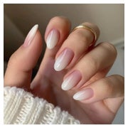 Press On Nails Acryl Nägel Kurz Mandel Französisch 24 Ombré 1 St