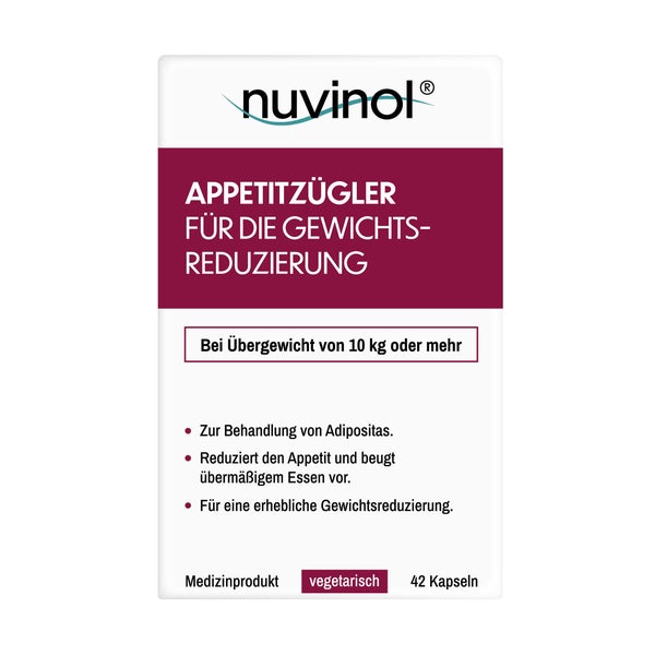 nuvinol Appetitzügler Kapseln 42 St