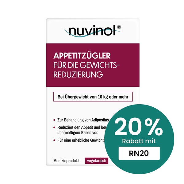 nuvinol Appetitzügler Kapseln 42 St