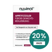 Produktabbildung: nuvinol Appetitzügler Kapseln 42 St
