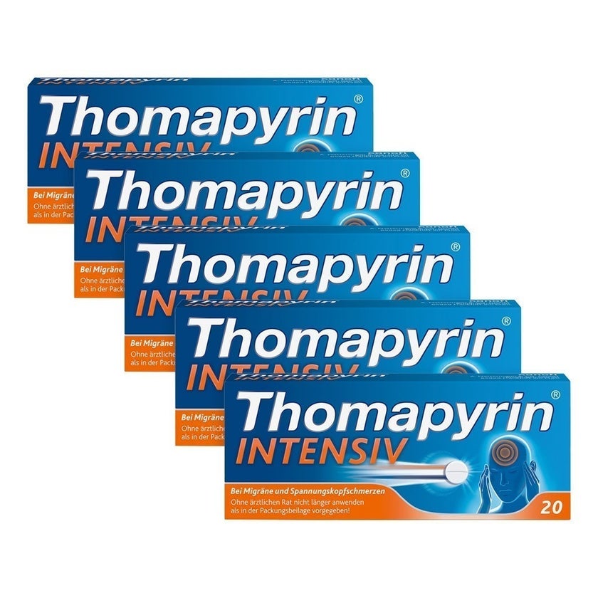 Thomapyrin® INTENSIV Fünferpack 5X20 St
