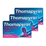 Produktabbildung: Thomapyrin® TENSION DUO Dreierpack 3X18 St