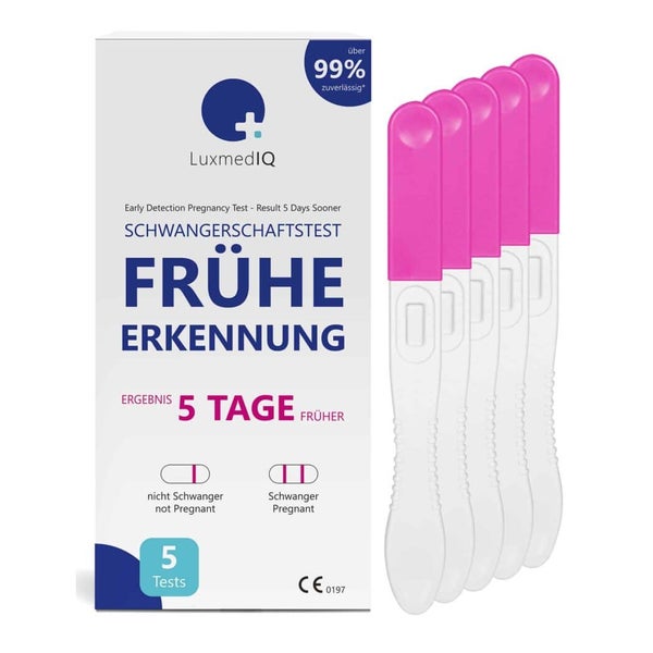 5x Schwangerschaftstest - hCG Test 25 mIU/mL 5 St