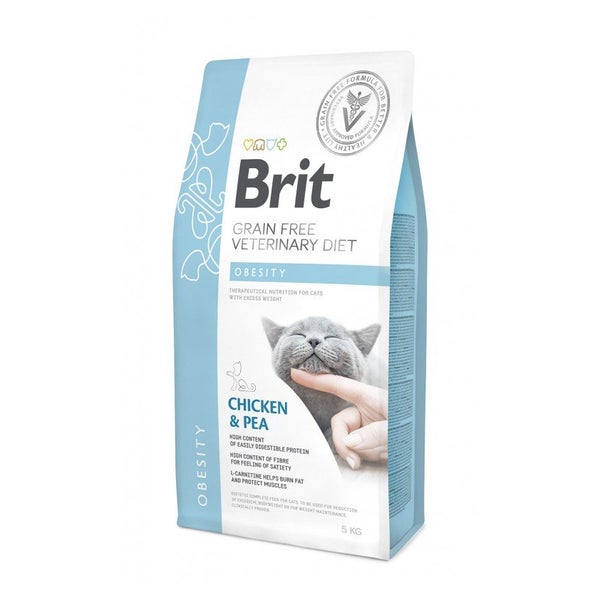 BRIT Veterinary Diets Cat Obesity 5 kg