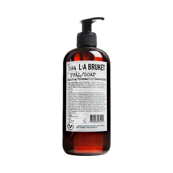 L:A Bruket, 094 Hand & Body Wash Sage / Rosemary / Lavender