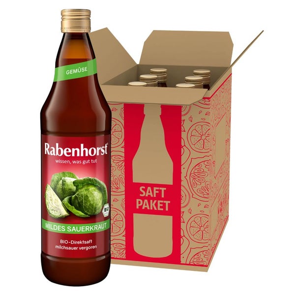 Rabenhorst Mildes Sauerkraut BIO 6x 700ml 4200 ml
