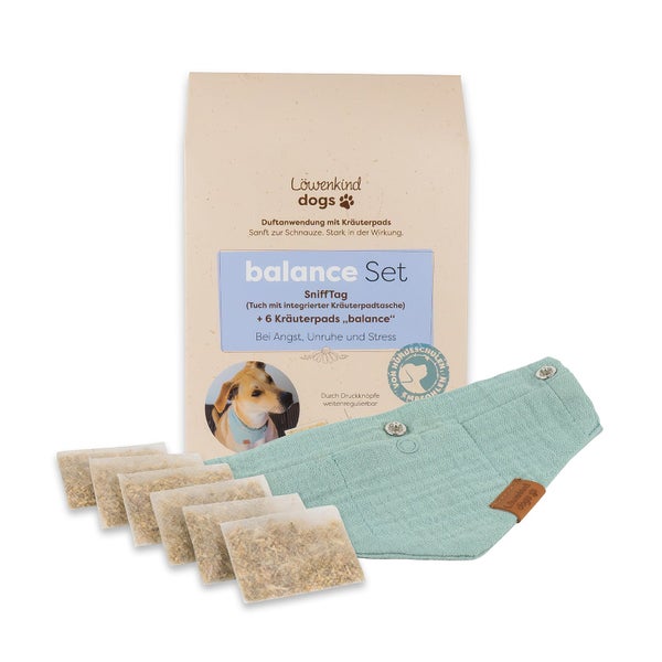 Balance-Set | Kräuterpads für Hunde zur Beruhigung 6 St