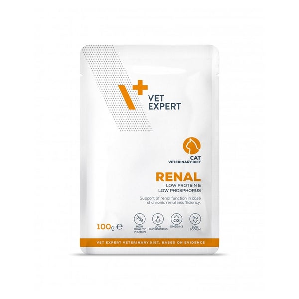VET EXPERT Veterinary Diet Cat Renal pouch 0,1 kg