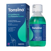 Produktabbildung: Tonsino® Gurgellösung bei Halsschmerzen 240 ml