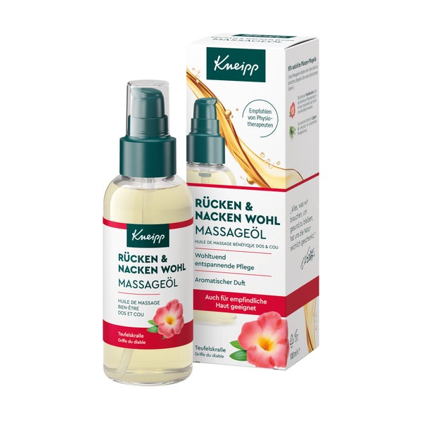 Kneipp Rücken + Nacken Wohl Massageöl 100 ml