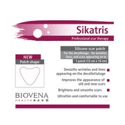 Biovena Health Sikatris Silikonpflaster für Dekolleté-Falten 1 St