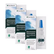 Produktabbildung: DocMorris Meerwasser Nasenspray Trio 3X20 ml
