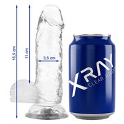 X Ray - Durchsichtiger, flexibler Dildo