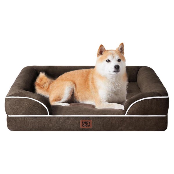 Hundebett Orthopädisches Memoryfoam L 91 x B 68 x H 17 cm Br 1 St