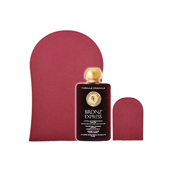 Academie Bronz Express Lotion+ Applikator klein + gross 100 ml