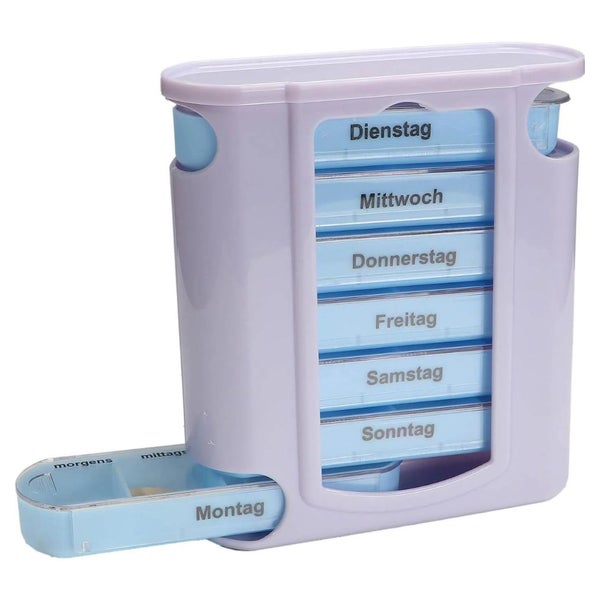 Marvita Med 7 Tage Pillenbox Turm mit Tageseinteilung 1 St