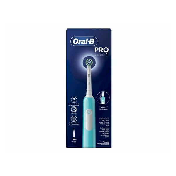 Oral-B Pro 1 Cross Action Caribbean Blue Elektrische Zahnbürsten 1 St