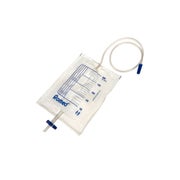 Produktabbildung: Romed Urinbeutel 2 Liter steril mit Ventil und T-Ablasshahn 10 Stück 10 St